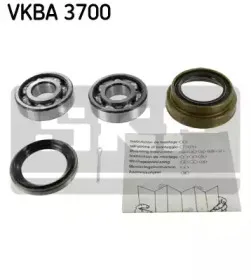 VKBA 3700 SKF Комплект подшипника ступицы колеса